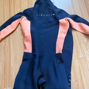 Rip Curl Swim Wetsuit - Navy and orange